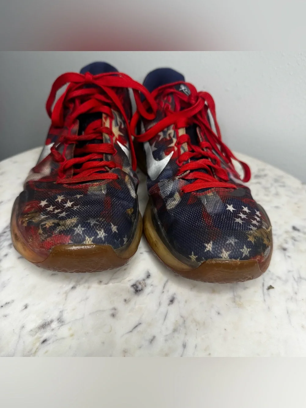 Nike Kobe 10 USA Shoes Patriotic American  Size 9.5 MAKE ME AN OFFER!